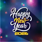 Happy New Year Stickers 2026! iOS Icon