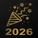 New Year's Countdown 2025-2026 iOS Icon