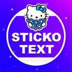 Sticko Text iOS Icon