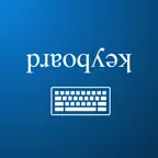Upside down text keyboard iOS Icon