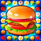 Burger Match 3: Cooking Blast iOS Icon