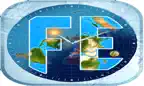 Flat Earth Sun & Moon Clock iOS Icon