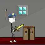 Give in！Stickman iOS Icon