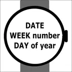 Full Date for Watch icon