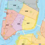 NYC Precinct Map iOS Icon