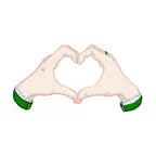 Saint Patrick Hand Gestures iOS Icon