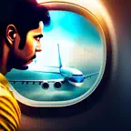 Flight Anxiety - FlyCalm.me iOS Icon