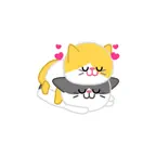 Cute baby cat ver.love iOS Icon