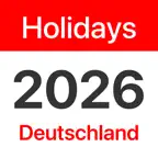Germany Public Holidays 2026 iOS Icon
