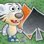 Tiger Solitaire, fun card game iOS Icon