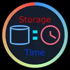 How Much Time How Much Storage iOS Icon