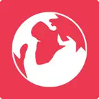 World Map - Chinese & English iOS Icon