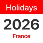 France Public Holidays 2026 iOS Icon