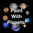 Paint with Planets! iOS Icon
