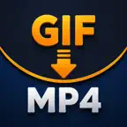 GIF to Mp4 iOS Icon