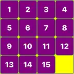 Schiebe Puzzle 1-15 iOS Icon