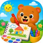 Toddler Doodle: Draw & Color iOS Icon