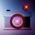 Sparkle effects cam app iOS Icon