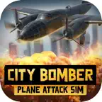 City Bomber Plane Attack iOS Icon
