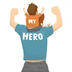 Happy Fathers Day Celebrations iOS Icon