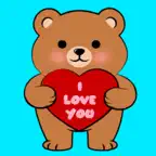 Dancing Love Bears Animated iOS Icon