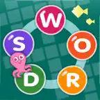 Crossword out of the words iOS Icon