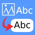 Picture 2 Text iOS Icon