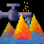 Sand In a Box 2: Pixel Physics iOS Icon