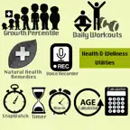 The Health & Wellness Pack iOS Icon