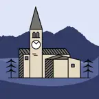 Elva and its parish church iOS Icon