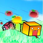 sneaky snake snack 3D iOS Icon