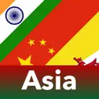 Asia Geography Quiz Flags Maps iOS Icon