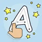 Alf - Lær å skrive bokstaver iOS Icon