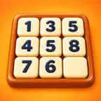 Number Slide Puzzle Challenge Icon
