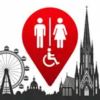 Public Toilets in Vienna: Map iOS Icon
