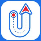 Delivery Route Planner - Upper iOS Icon