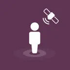 My GPS Location ° iOS Icon