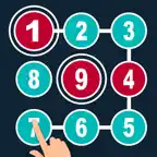 Connect number series : hidoku iOS Icon