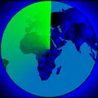 The Blue Map iOS Icon
