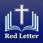 Red Letter King James Version iOS Icon