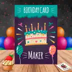 Birthday Card Maker iOS Icon