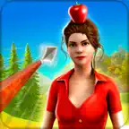 Apple Shooter Girl: 3D Archery iOS Icon