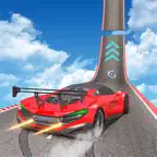 Sky Flying Real 3D Car Stunts iOS Icon