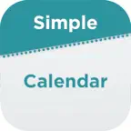 Simple Working Calendar iOS Icon