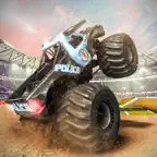 Police Derby Demolition Crash iOS Icon