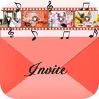Video Invitation Card Maker iOS Icon
