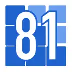 Blue 81: Sudoku block puzzle iOS Icon