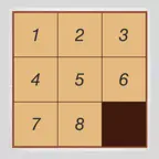 数字华容道-最强大脑100进30第一题 iOS Icon