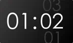 Clock Tv : Watch Time on TV iOS Icon