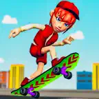 New Turbo Flip Stars Skater 3D iOS Icon